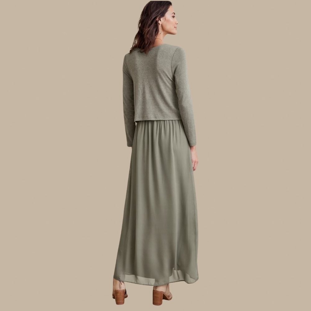 Soft Surroundings ‘Cassie’ Dress in Olive, SZ M EUC! - Picture 2 of 10